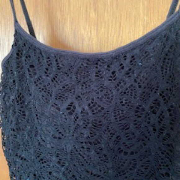 Aeropostale Lace Front Tank Top - Picture 2 of 4